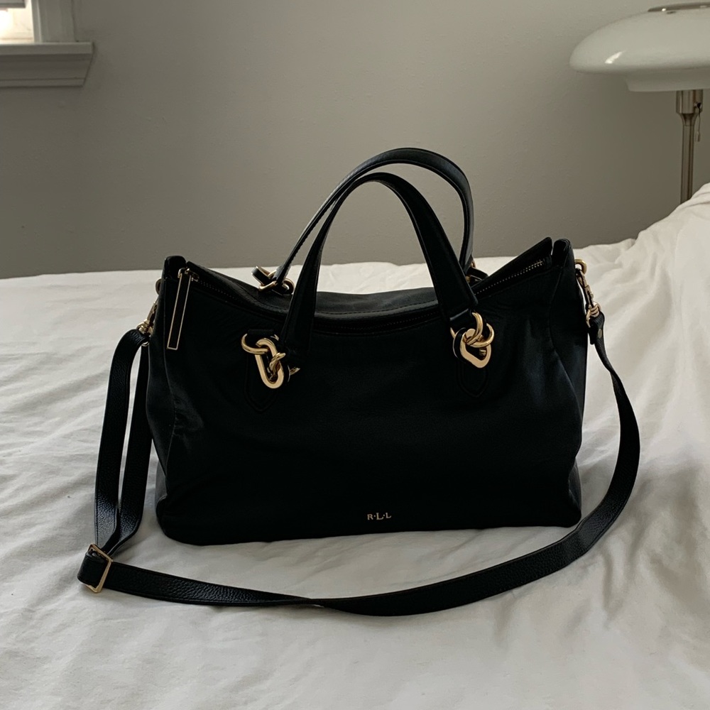 SOLD 🔥 Lauren Ralph Lauren BramField Carlene Black Medium VAT ID: IT03905310653